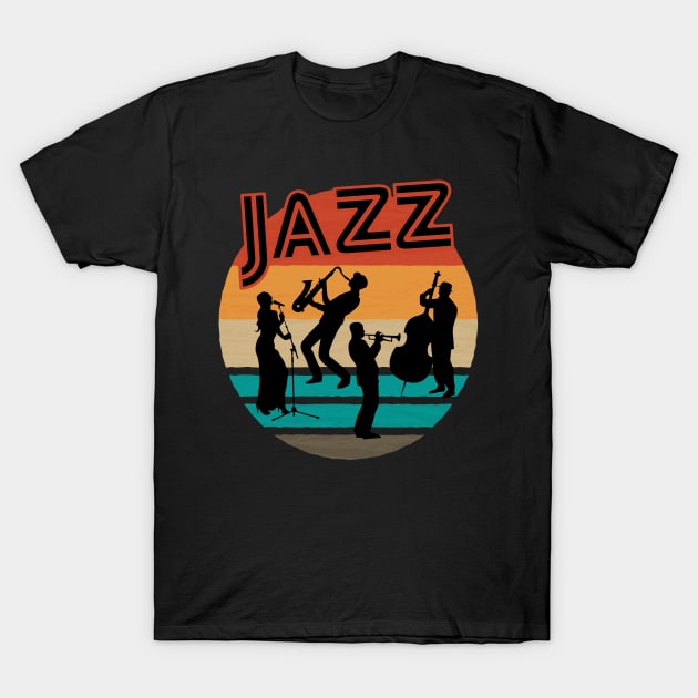 Jazz Ensemble T-Shirt by DePit DeSign